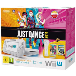 Nintendo Wii U Just Dance 2014 + Nintendoland Premium Pack 8GB 8 Go Blanc