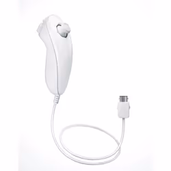 Nintendo Nunchuk, Spéciale, Nintendo Wii U, Wii, Avec fil, Blanc, Boîte
