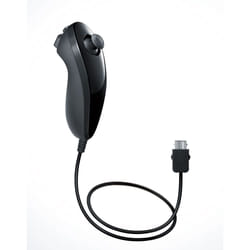 Nintendo Nunchuk Noir Spéciale Nintendo Wii U, Wii