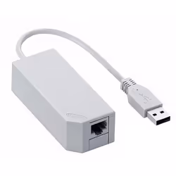 Nintendo Wii U Lan Adapter, Blanc, Wii U, Avec fil, 1 pièce(s)