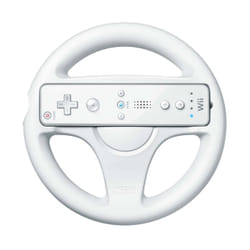 Nintendo Wii Wheel Lenkrad Blanc Volant