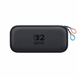 Nintendo Pochette de transport Switch 2 et protection d'écran, Boîtier robuste, Nintendo, Noir, Fermeture éclair, 142 mm, 338 ...