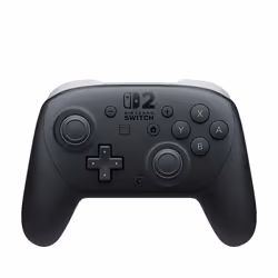 Nintendo Manette Pro Switch 2, Manette de jeu, Nintendo Switch 2, Capture button, Croix directionnelle, Bouton d'accueil, Ana ...