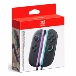 Nintendo 10017956 accessoire de jeux vidéo Noir, Vert clair, Violet Bluetooth Manette de jeu Analogique/Numérique Nintendo Switch 2 - Vue supplémentaire 2