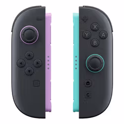 Nintendo Paire de manettes Joy-Con 2 violet clair / vert clair - Vue supplémentaire 3