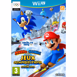 Nintendo Mario & Sonic aux Jeux Olympiques d'Hiver de Sotchi 2014, Wii U, Mode Multiplayer, Tout le monde, Support physiq ...