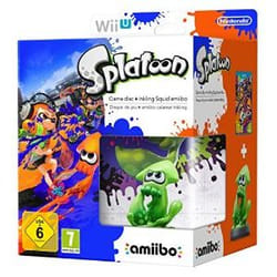Nintendo Splatoon mit Amiibo Allemand Wii U