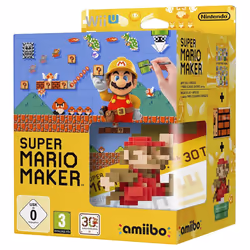 Nintendo Super Mario Maker + amiibo, Wii U, Tout le monde, Support physique