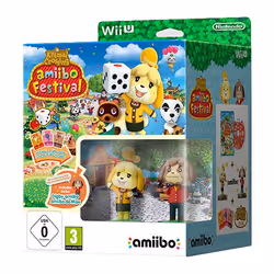 Nintendo Animal Crossing: Amiibo Festival, Wii U + Amiibo Marie &amp; Max, Wii U, Mode Multiplayer, Tout le monde, Support ph ...