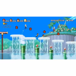 Nintendo New Super Mario Bros. U - Selects Sélectionne Allemand, Anglais, Espagnol, Français, Italien, Néerlandais, Portugais, Russe Wii U