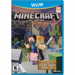 Nintendo Minecraft: Wii U Edition, Wii U, Mode Multiplayer, Tout le monde de plus de 10 ans, Support physique