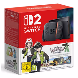 Nintendo Switch 2 + Pokémon Legends: Z-A: Switch 2 Edition, Nintendo Switch 2, Noir, Analogique/Numérique, Croix directionnel ...