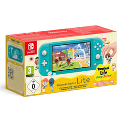 Nintendo Switch Lite + Tomodachi Life console de jeux portables 14 cm (5.5") 32 Go Écran tactile Wifi Turquoise