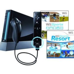 Nintendo Wii Sports Resort Pack Wifi Noir