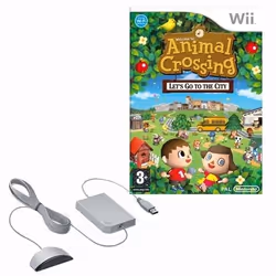 Nintendo Animal Crossing: Let's Go To The City + Wii Speak Microfoon, Wii, Wii, Tout le monde
