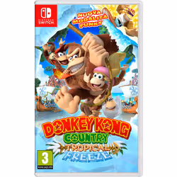 Nintendo Donkey Kong Country: Tropical Freeze, Nintendo Switch, Mode Multiplayer, Support physique