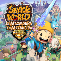 LEVEL-5 Snack World: Mordus de Donjons - GOLD, Nintendo Switch, T (Teen), Support physique