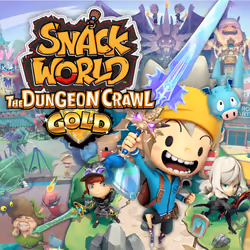 LEVEL-5 Snack World: Mordus de Donjons - GOLD Or Nintendo Switch