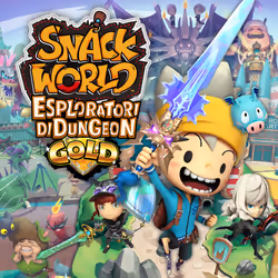 Nintendo Snack World: Esploratori di Dungeon - Gold, Nintendo Switch, Mode Multiplayer