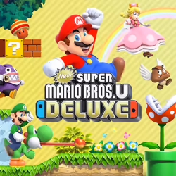 Nintendo New Super Mario Bros. U Deluxe, Nintendo Switch, Tout le monde, Support physique