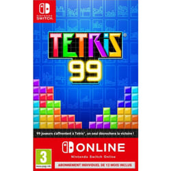 Nintendo Tetris 99 - 12 mois Switch Online Standard Nintendo Switch