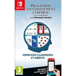Nintendo Programme d’entraînement cérébral du Dr Kawashima pour Switch Standard Nintendo Switch