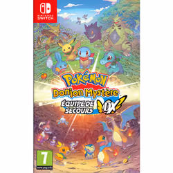 Nintendo Pokémon Donjon Mystère : Equipe de Secours DX, Nintendo Switch, Tout le monde, Support physique