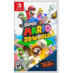 Nintendo Super Mario 3D World + Bowser’s Fury Standard+Module complémentaire Anglais, Italien Nintendo Switch