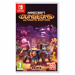Nintendo Minecraft Dungeons - Ultimate Edition, Nintendo Switch, Mode Multiplayer, Tout le monde de plus de 10 ans