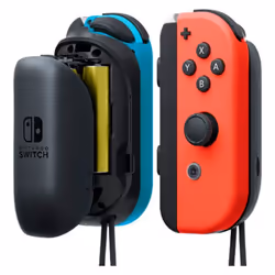 Nintendo Switch Joy-Con AA Battery Pack Pair, Régler, Nintendo Switch, Noir, Gris, Mat, Nintendo Switch Joy-Con, 4 pièce(s)
