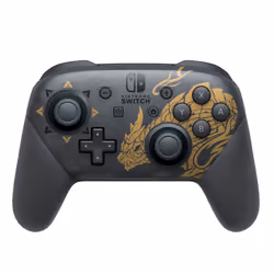 Nintendo Pro Controller Monster Hunter Rise Edition, Manette de jeu, Nintendo Switch, Croix directionnelle, Analogique/Numéri ...