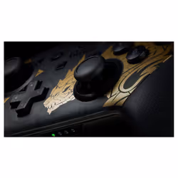 Nintendo Pro Controller Monster Hunter Rise Edition Noir, Or Bluetooth Manette de jeu Analogique/Numérique Nintendo Switch
