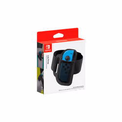 Nintendo Leg Strap Fibre de coton, Elastane, Nylon, Polyester Noir - Vue supplémentaire 4