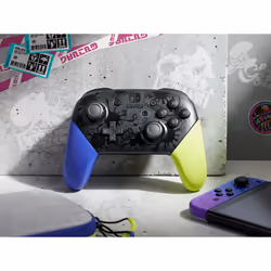 Nintendo Pro Controller Splatoon 3 Edition Noir, Vert, Violet Bluetooth Manette de jeu Analogique/Numérique Nintendo Switch - Vue supplémentaire 5