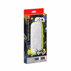 Nintendo Pochette de transport et protection d'écran Switch OLED Splatoon 3