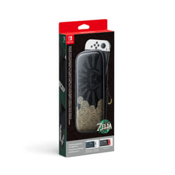 Nintendo 10009832 Boîtier robuste Noir, Or, Gris