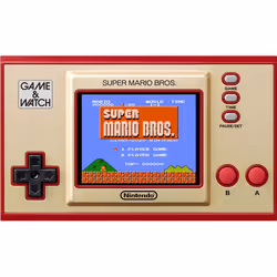 Nintendo Game & Watch: Super Mario Bros., Console de jeu pour enfants, 68 g, Beige, Rouge