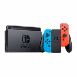 Nintendo Switch Joy‑Con console de jeux portables 6.2" 32Go Wifi Noir, Bleu, Rouge