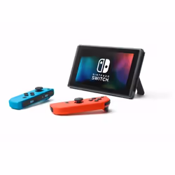 Nintendo Switch neon + Splatoon 2 console de jeux portables 6.2" 32Go Wifi Noir, Bleu, Rouge