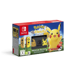Nintendo Switch - Let's Go, Pikachu! console de jeux portables 6.2" 32Go Wifi Noir, Jaune