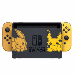 Nintendo Switch - Let's Go, Pikachu! console de jeux portables 6.2" 32Go Wifi Noir, Jaune
