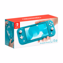 Nintendo Switch Lite Console Portable 32 Go Turquoise - Vue supplémentaire 6