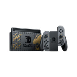 Nintendo Monster Hunter Rise Edition console de jeux portables 6.2" 32Go Écran tactile Wifi Gris