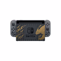 Nintendo Monster Hunter Rise Edition console de jeux portables 6.2" 32 Go Écran tactile Wifi Gris - Vue supplémentaire 2