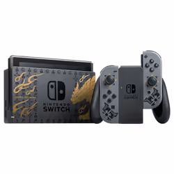 Nintendo Monster Hunter Rise Edition, Nintendo Switch, Noir, Gris, Analogique/Numérique, Croix directionnelle, LCD, 15,8 cm ( ...