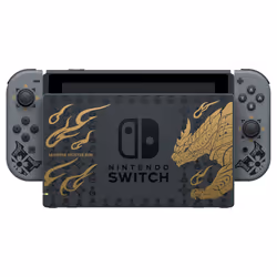 Nintendo Monster Hunter Rise Edition console de jeux portables 6.2" Wifi Noir, Gris