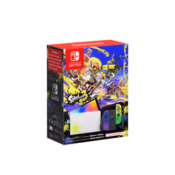 Nintendo Switch Oled Splatoon 3 Edition, Nintendo Switch, NVIDIA Custom Tegra, Multicolore, Analogique/Numérique, Bouton d'ac ...
