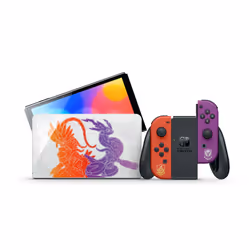 Nintendo Switch Oled Pokémon Scarlet & Violet Edition console de jeux portables 17,8 cm (7") 64 Go Écran tactile Wifi Multicolore - Vue supplémentaire 2