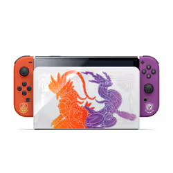 Nintendo Switch Oled Pokémon Scarlet & Violet Edition console de jeux portables 17,8 cm (7") 64 Go Écran tactile Wifi Multicolore - Vue supplémentaire 5