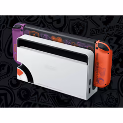 Nintendo Switch Oled Pokémon Scarlet & Violet Edition console de jeux portables 17,8 cm (7") 64 Go Écran tactile Wifi Multicolore - Vue supplémentaire 8
